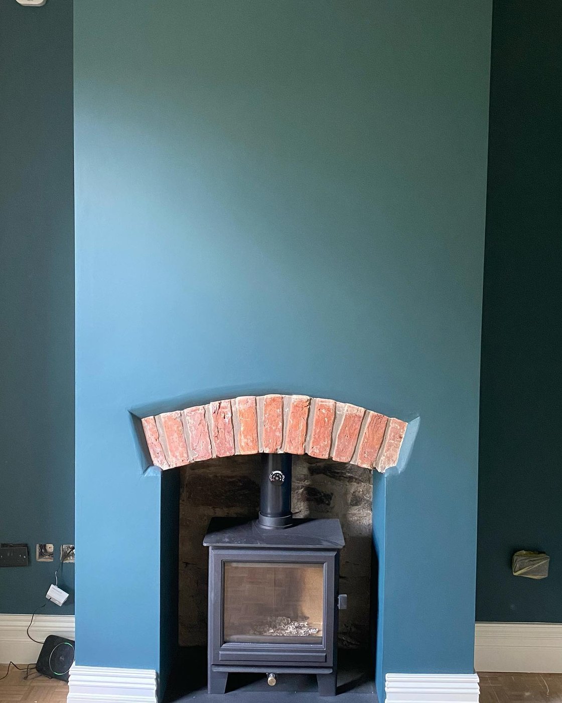 A drawing room nearly finished